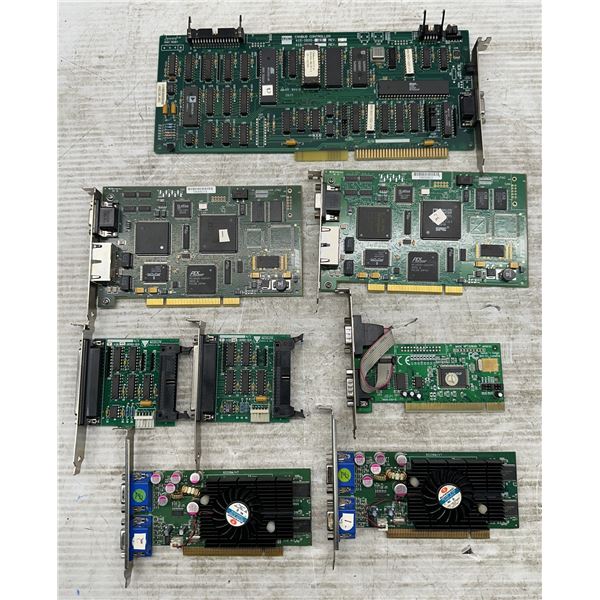 Lot of (8) Misc. Circuit Boards as Pictured