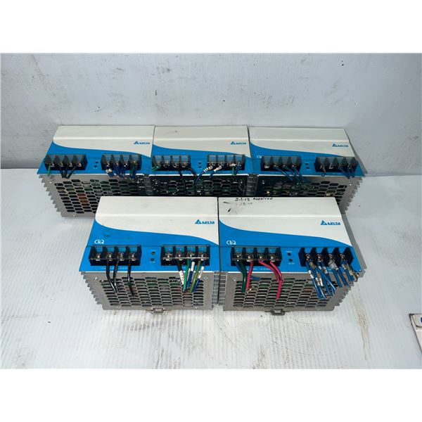 (5) Delta Electronics #EOE13010010 Power Supplies