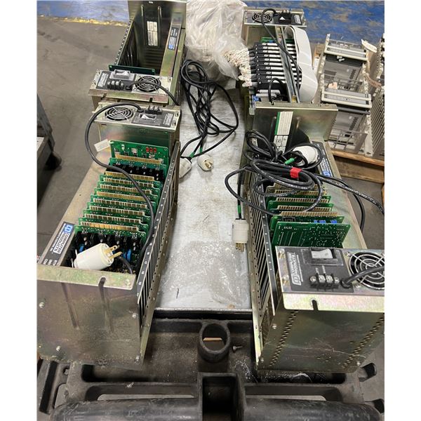 Lot of (4) Computer Products Chassis with Boards