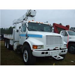 1990 INTERNATIONAL 4900 T/A BOOM TRUCK