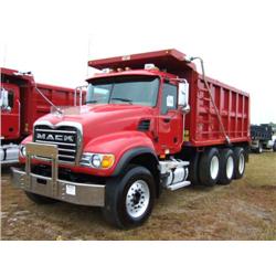 2007 MACK CV713 GRANITE TRI-AXLE DUMP