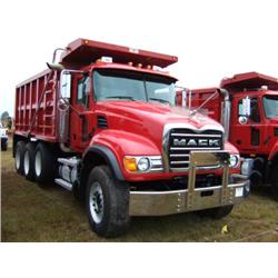 2007 MACK CV713 GRANITE TRI-AXLE DUMP