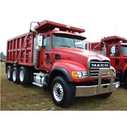 2007 MACK CV713 GRANITE TRI-AXLE DUMP