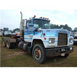 1988 MACK R686ST T/A TRUCK TRACTOR