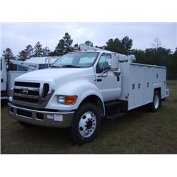 (UNUSED) 2007 FORD F750 SUPER DUTY SERVICE TRUCK