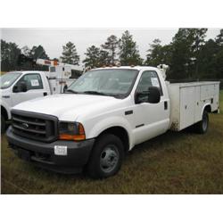 2001 FORD F350 SERVICE TRUCK