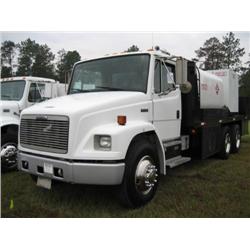 2000 FREIGHTLINER FL70 FUEL & LUBE TRUCK