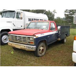 1985 FORD F350 SERVICE TRUCK