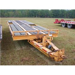 SHOPBUILT DUAL TANDEM TILT TRAILER (BILL OF S