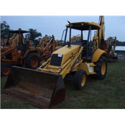 NEW HOLLAND LB75 LOADER BACKHOE S/N 031029670