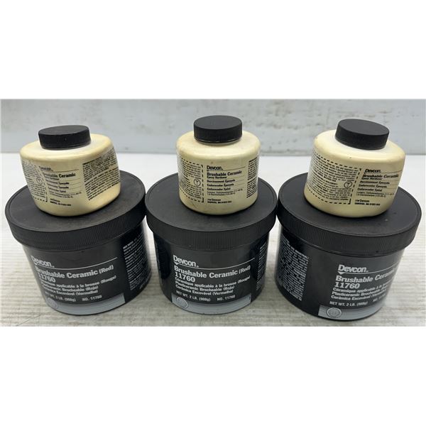 Lot of (6) Devcon Brushable Ceramic Epoxy Hardener