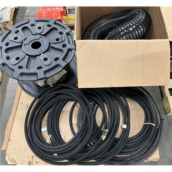 Lot of Misc. Hydraulic Hose & Tubing