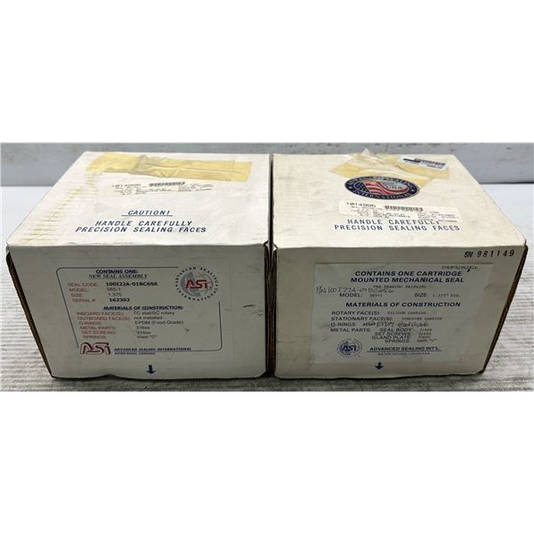 (2) ASI #100I22A-01BC6S6 Model 585-1 Seal Assembly's