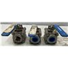 Image 2 : (3) Jamesbury #4BB3600XTB2  Ball Valves