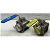 Image 3 : (2) MCF #S RS 66 TF T Size 2" Ball Valves