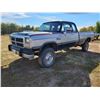 Image 1 : 11/1992 Blk & Silver Extended Cab 250 4X4 Diesel 5 spd showing 153,523kms air, , spare tire & newer 