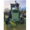 Image 2 : JD 5020 Tractor, cab, 1000 PTO, dual hyds, showing 8344 hrs, V.G. 24.5x32 Tires & V.G. metal, runnin