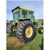 Image 4 : JD 5020 Tractor, cab, 1000 PTO, dual hyds, showing 8344 hrs, V.G. 24.5x32 Tires & V.G. metal, runnin