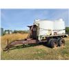 Image 1 : Tandem Axle 13 ft steel deck c/w 2- 1000-gal tanks, pin hitch