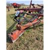 Image 2 : White 26 ft Cultivator c/w 3 bar harrows, #476