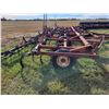 Image 3 : White 26 ft Cultivator c/w 3 bar harrows, #476