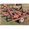 Image 7 : White 26 ft Cultivator c/w 3 bar harrows, #476