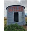 Image 1 : Butler 5-Ring grain bin c/w wood floor