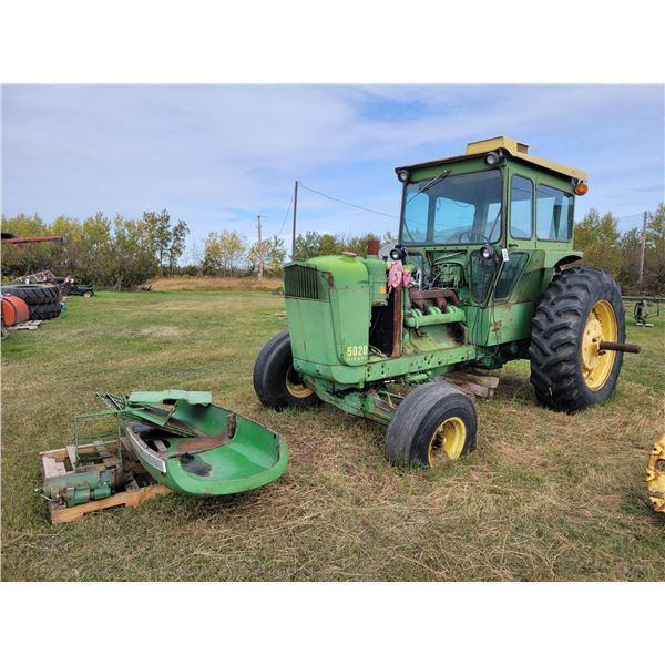 JD 5020 Tractor, cab & parts, not running, SN. T313R- 02659R