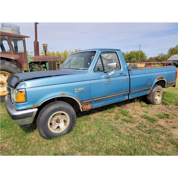 1991 Ford 1/2 ton, V8, auto, parts only