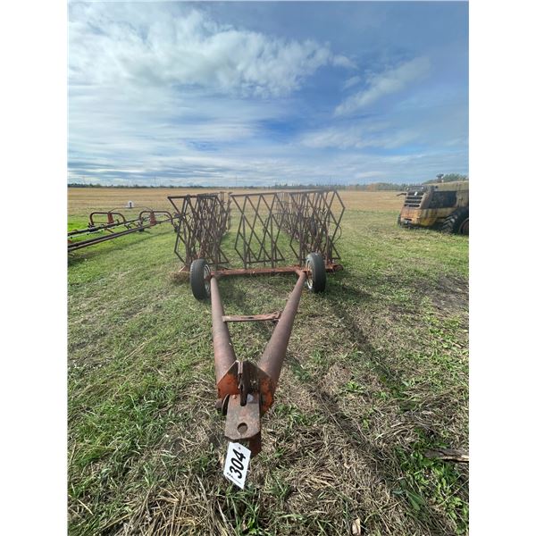 13 Section draw bar & harrows
