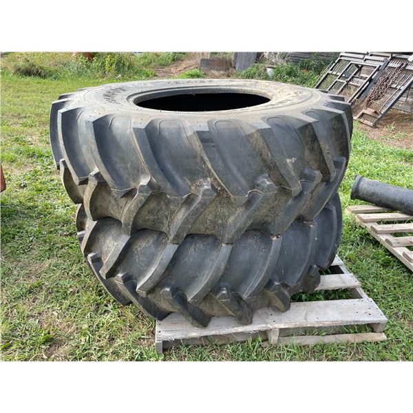 (Selling all together) 2- 18.4x26 tires