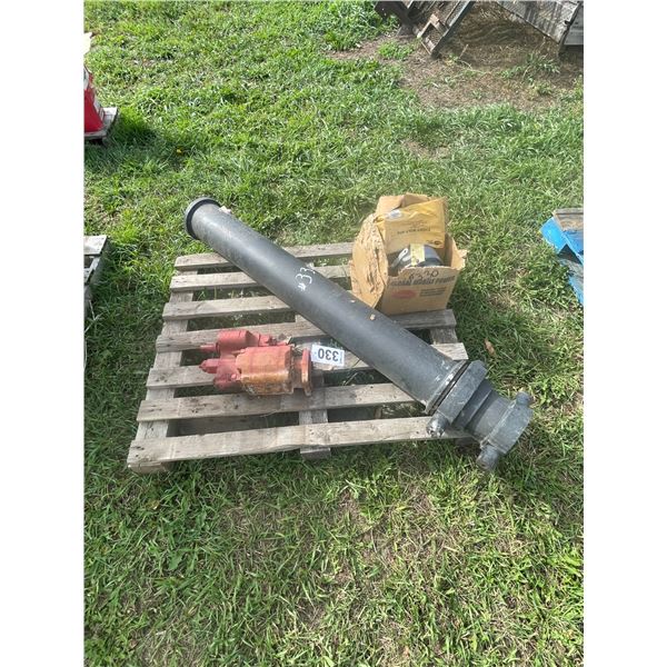 PTO pump (red), As New, Blue Hyd drive, As New truck cyl hoist