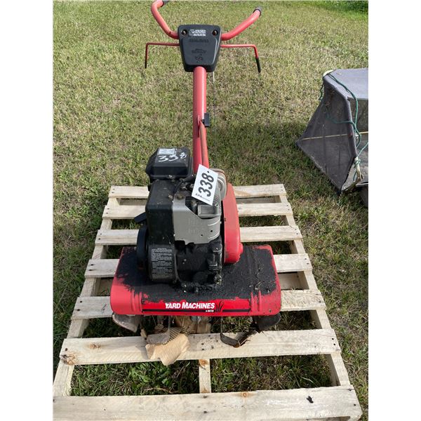 Yard machine, 5 Hp rototiller