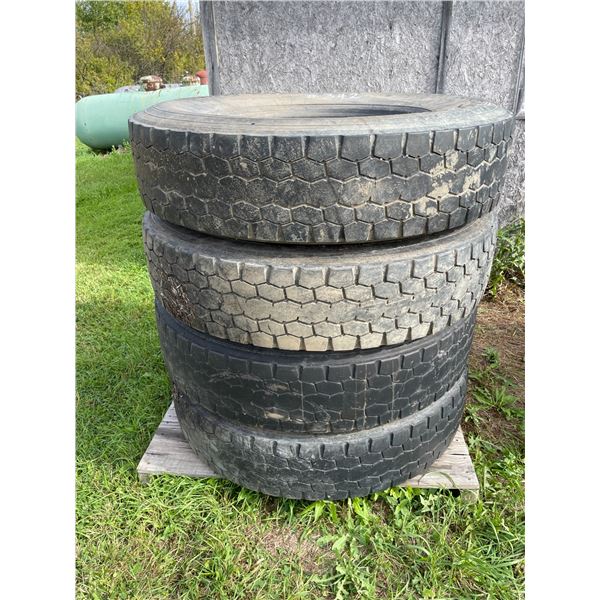 (Selling all together) 8- 24.5 tires