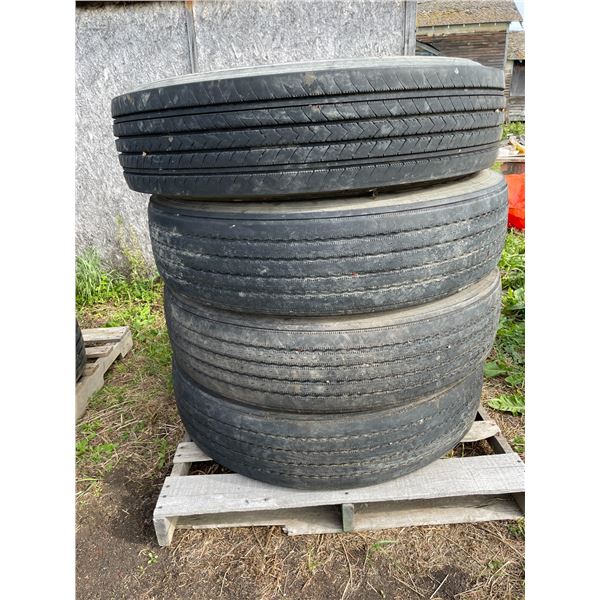 (Selling all together) 8- 24.5 tires