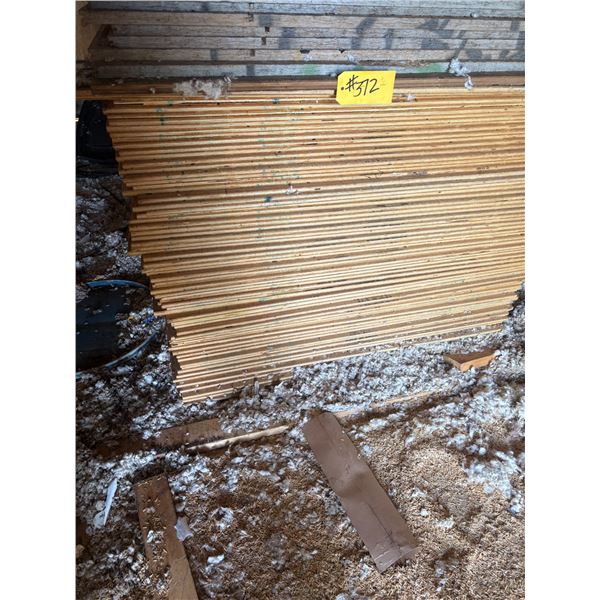 Approx. 72- Sheets of 1/2 inch 3x8 plywood (Sold by the Pile)