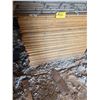 Image 1 : Approx. 72- Sheets of 1/2 inch 3x8 plywood (Sold by the Pile)