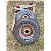 Image 1 : 2- Tires 8x14.5& rims