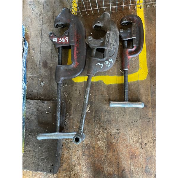 3- Pipe cutters