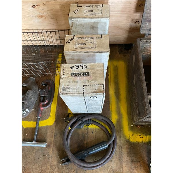 2- Boxes of 1/8, 1- Box of 3/32 carbon arc