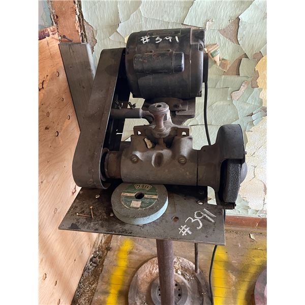 Heavy duty grinder & stand