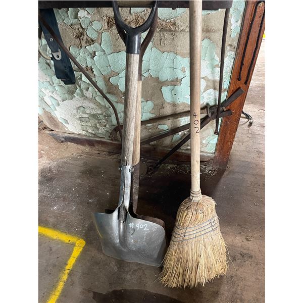 Broom & shovels