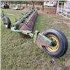 Image 4 : John Deere Surflex tiller, approx. 22.5 ft c/w approx. 20 in blades, very usable condition, SN. 0005