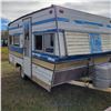 Image 3 : Holidaire Travel Trailer approx. 14ft, single axle, c/w new tires & rims, sleeps 4, SN.160H0924