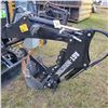Image 2 : 2023 AGT Industrial QS12R Trackhoe c/w bucket & grapple, showing 6.7 hrs, 28 in wide c/w canopy, run