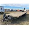 Image 1 : 2015 Trailtech Tandem Axle Dually 26ft deck, 4ft beaver tails, c/w flip down ramps, new spare tire, 