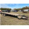 Image 3 : 2015 Trailtech Tandem Axle Dually 26ft deck, 4ft beaver tails, c/w flip down ramps, new spare tire, 