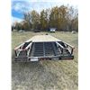 Image 5 : 2015 Trailtech Tandem Axle Dually 26ft deck, 4ft beaver tails, c/w flip down ramps, new spare tire, 