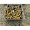 Image 1 : 1- Crate of approx. 200 ft of light c/w cord