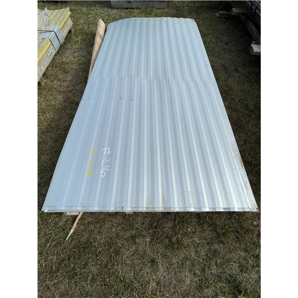 Approx. 10- 4x8 ft harvest gold metal clad